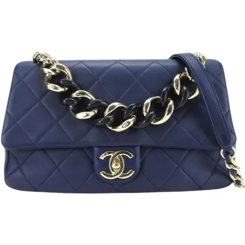 Pre-owned Leather chanel-bags , female, Sizes: ONE SIZE - Chanel Vintage - Modalova