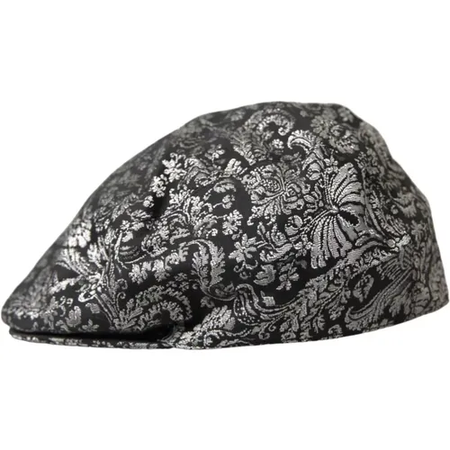 Blumiger Jacquard Newsboy Cap - Dolce & Gabbana - Modalova