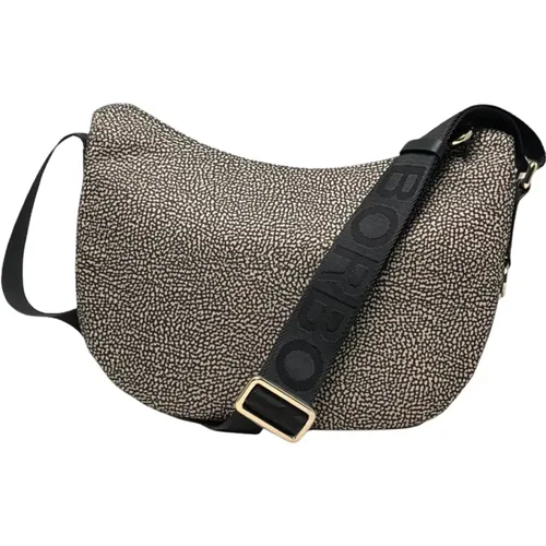 Luna Bag Small - Elegant Shoulder Bag for Modern Women , female, Sizes: ONE SIZE - Borbonese - Modalova