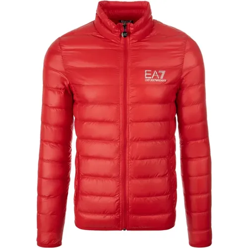 Leichte Daunenjacke , Herren, Größe: M - Emporio Armani EA7 - Modalova