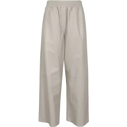 Grey Trousers for Women , female, Sizes: S, M - Arma - Modalova