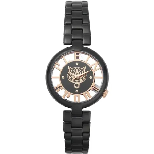 Tiger Luxe /Rose Gold Watch , male, Sizes: ONE SIZE - Plein Sport - Modalova