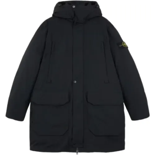 Daunenblouson Parka mit hochwertigen Federn - Stone Island - Modalova