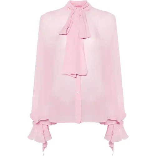 Rosa Hemden für Frauen,Stylische Hemden für jeden Anlass - pinko - Modalova