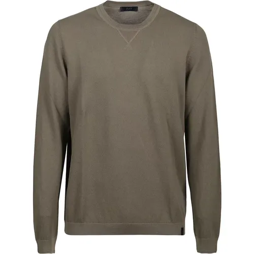 Long Sleeve Sweater , male, Sizes: 2XL - Fay - Modalova