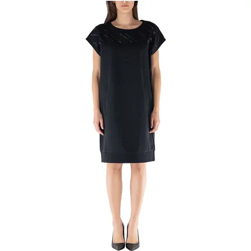 Elegantes Schwarzes Kleid , Damen, Größe: XS - Liu Jo - Modalova