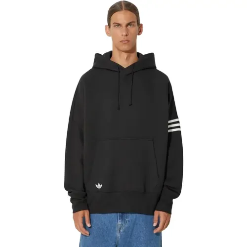 Herren Ärmel Drei Streifen Sweatshirt - Adidas - Modalova