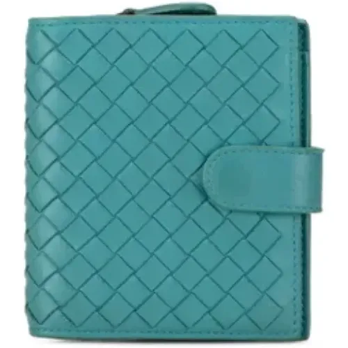 Pre-owned Leather wallets , female, Sizes: ONE SIZE - Bottega Veneta Vintage - Modalova