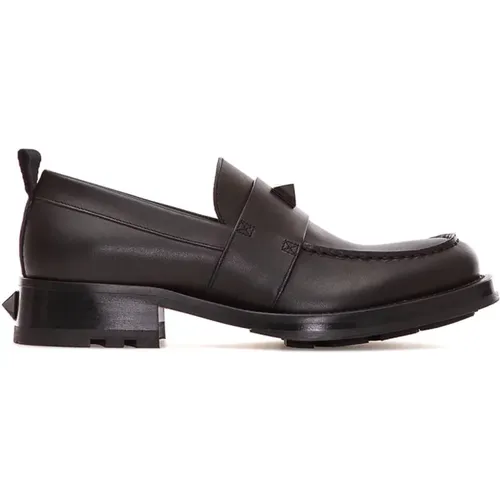 Stylish Loafers with Unique Design , male, Sizes: 5 UK - Valentino Garavani - Modalova