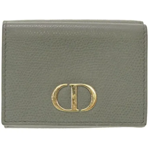 Pre-owned Leather wallets , female, Sizes: ONE SIZE - Dior Vintage - Modalova