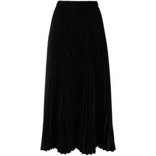 Pleated Midi Skirt , female, Sizes: M, L - Ermanno Scervino - Modalova