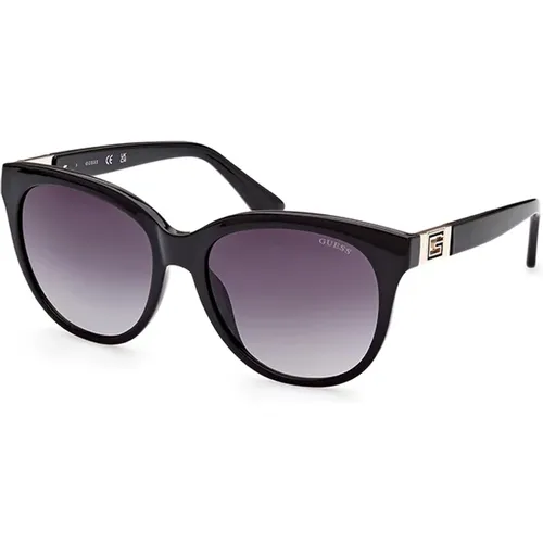 Stylish Sunglasses with Gray Lenses , female, Sizes: 56 MM - Guess - Modalova