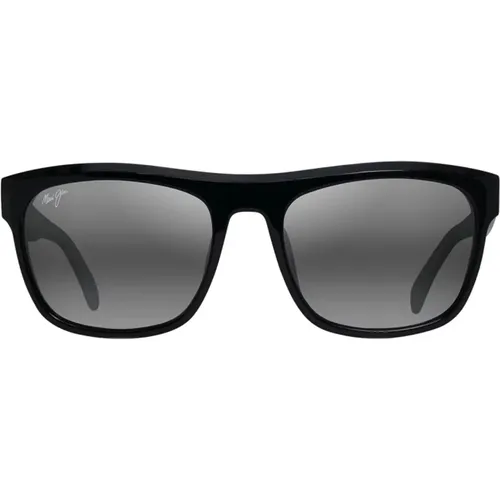 Herren Sonnenbrille mit quadratischem Acetatrahmen und Dual Gradient Spiegelgläsern - Maui Jim - Modalova