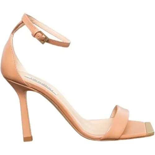Leather sandal , female, Sizes: 7 UK - Ninalilou - Modalova