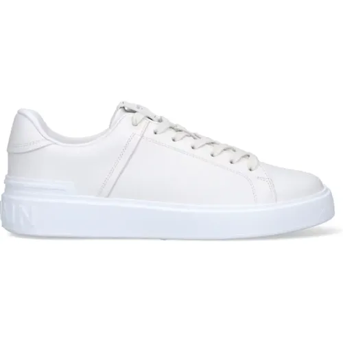 Low-Top Sneakers , male, Sizes: 9 UK - Balmain - Modalova