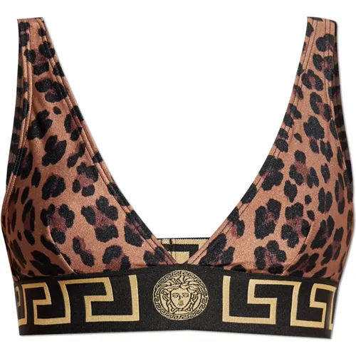 Swimsuit top , female, Sizes: L - Versace - Modalova