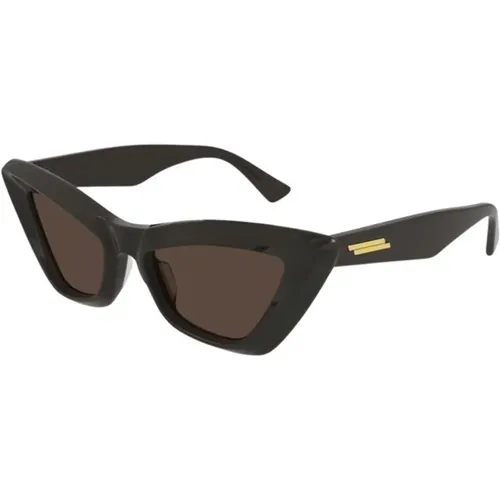 Angle Sunglasses , female, Sizes: 53 MM - Bottega Veneta - Modalova