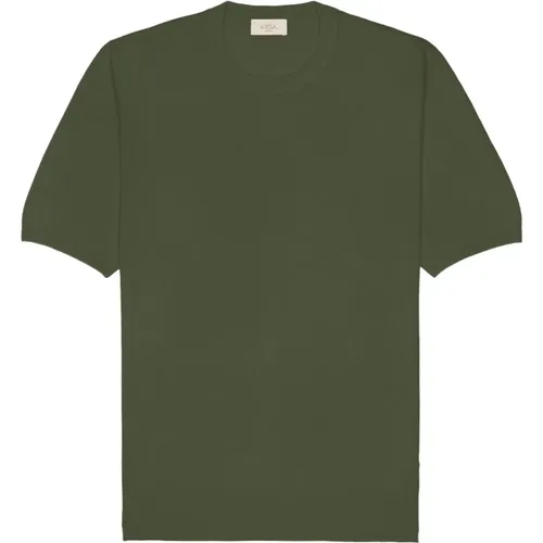 Linen Cotton T-Shirt , male, Sizes: 2XL, XL, M, L - Altea - Modalova