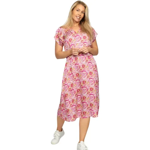 Pink Dress Sif.Hs24 , female, Sizes: L, 2XL, S, XL, M - 2-Biz - Modalova