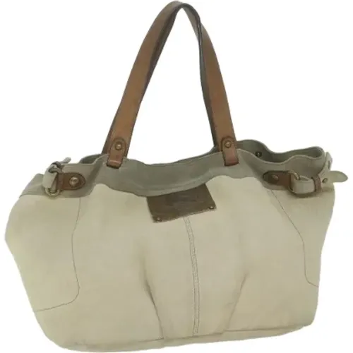 Pre-owned Canvas totes , female, Sizes: ONE SIZE - Burberry Vintage - Modalova