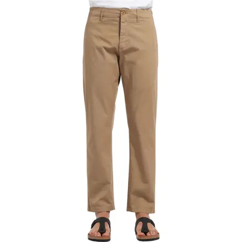 Chinese pants regular with edge on edge , male, Sizes: W34, W30 - Department Five - Modalova