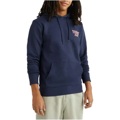 Tjm Reg Entry Tommy Jeans Sweatshirt , Herren, Größe: M - Tommy Hilfiger - Modalova