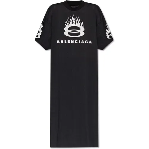 Kleid mit Print Balenciaga - Balenciaga - Modalova