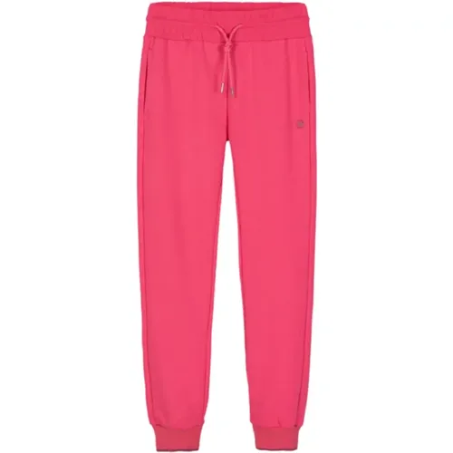 Fuchsia Hose mit Lurex-Borte , Damen, Größe: S - Colmar - Modalova