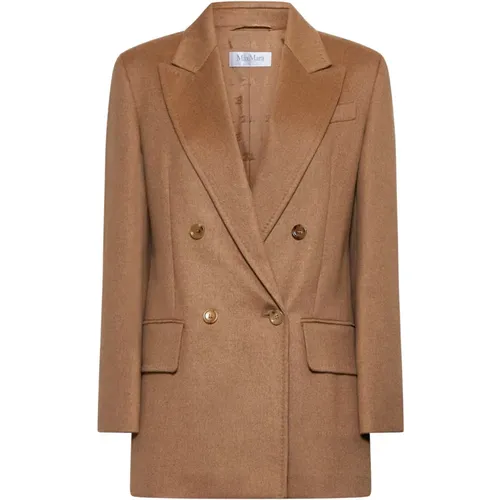 Falster Kamelhaar Blazer Jacke - Max Mara - Modalova