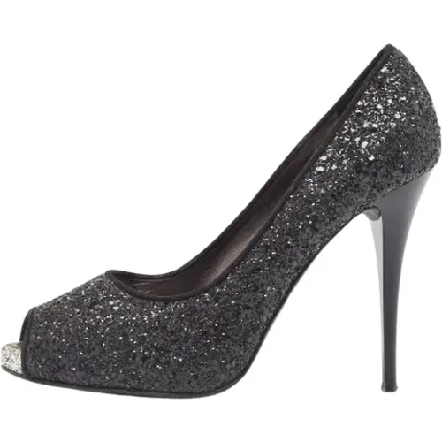 Pre-owned Stoff heels - Giuseppe Zanotti Pre-owned - Modalova