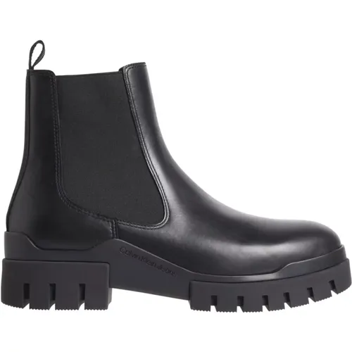 Combat Chelsea Ankle Boots , male, Sizes: 11 UK, 12 UK, 10 UK, 7 UK, 9 UK - Calvin Klein Jeans - Modalova