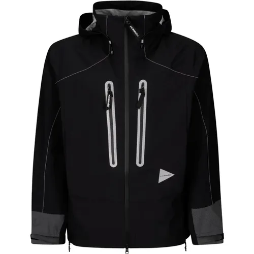 Pertex Shield Rain Jacket , male, Sizes: L, M, S - And Wander - Modalova