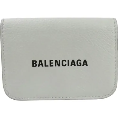 Pre-owned Leather wallets , unisex, Sizes: ONE SIZE - Balenciaga Vintage - Modalova