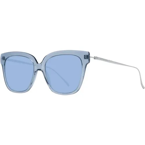 Blaue Trapezium Sonnenbrille mit UV-Schutz - Scotch & Soda - Modalova