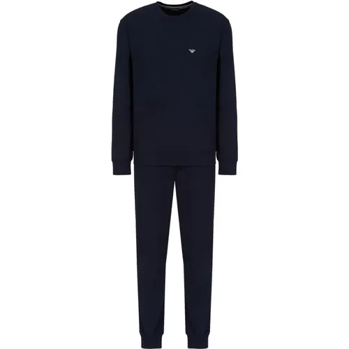 Pyjama Pyjama Schlafanzug Longsleeve Trouser Sleepwear - Emporio Armani - Modalova