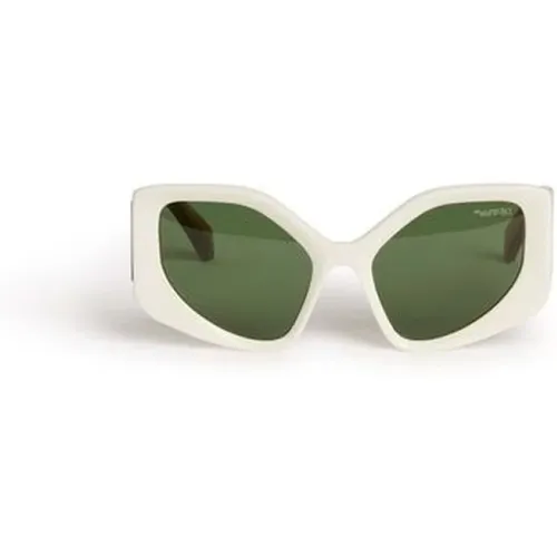 Stylische Acetat-Sonnenbrille Off - Off White - Modalova