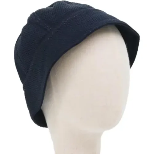 Pre-owned Cotton hats , female, Sizes: ONE SIZE - Chanel Vintage - Modalova