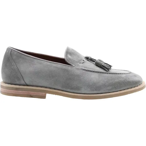 Stylish Sambuca Loafers for Men , male, Sizes: 8 1/2 UK, 7 UK, 7 1/2 UK, 9 1/2 UK - Flecs - Modalova