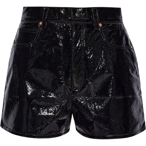 Faux Leather Shorts , female, Sizes: L - Casablanca - Modalova