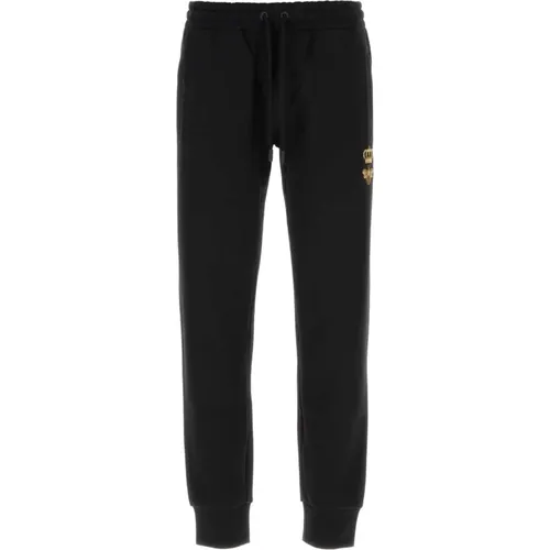 Cotton Blend Joggers, Stylish Upgrade , male, Sizes: M, L - Dolce & Gabbana - Modalova