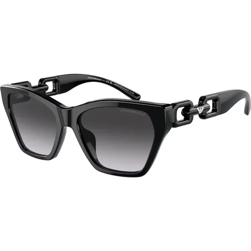 Trendige Sonnenbrillenkollektion , Damen, Größe: 55 MM - Emporio Armani - Modalova