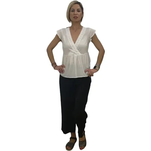 Ärmellose Bluse , Damen, Größe: XS - Gaudi - Modalova