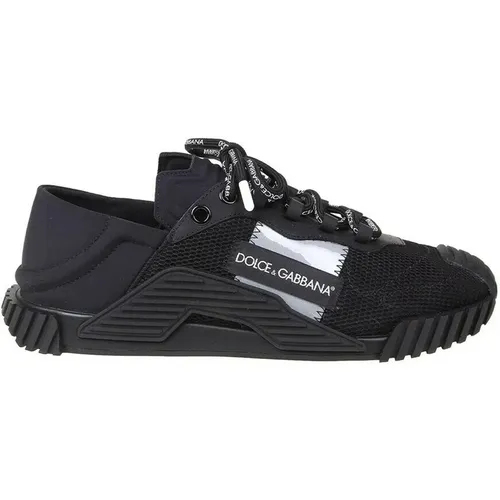 NS1 Slip On Sneakers , male, Sizes: 9 1/2 UK, 7 1/2 UK, 11 UK, 6 UK, 8 1/2 UK, 9 UK, 10 UK, 10 1/2 UK, 8 UK, 7 UK, 5 UK - Dolce & Gabbana - Modalova