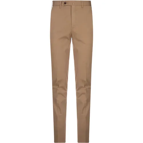 Tapered Cotton Trousers , male, Sizes: M, 2XL, L, 3XL, XL - PT Torino - Modalova