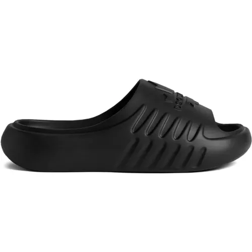 Schwarze flache Schuhe Slides & Thong,Sliders - Dsquared2 - Modalova