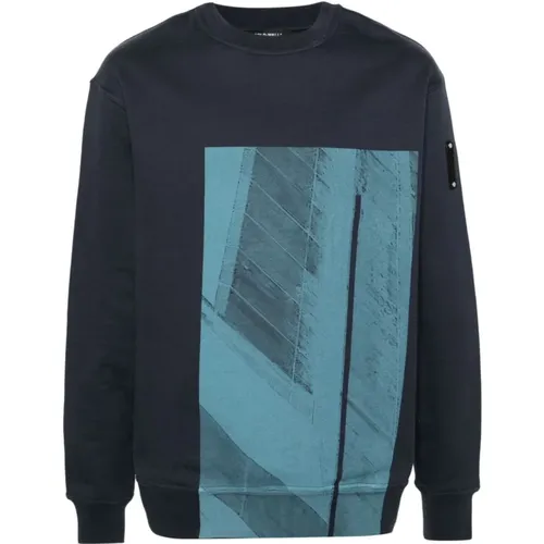 Screen Printed Sweatshirt , male, Sizes: L - A-Cold-Wall - Modalova