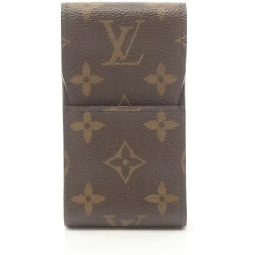 Pre-owned Leather home-office , female, Sizes: ONE SIZE - Louis Vuitton Vintage - Modalova