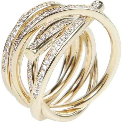 Elegant Gold Ring Collection , female, Sizes: ONE SIZE - Salvatore Ferragamo - Modalova