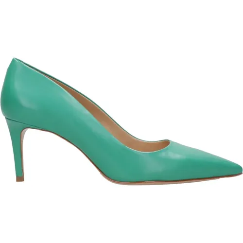 Elegante Grüne Absatzpumps , Damen, Größe: 36 EU - Schutz - Modalova