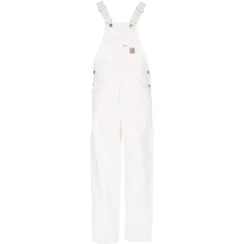 Canvas Bib Overall Dungarees , Herren, Größe: W26 L30 - Carhartt WIP - Modalova